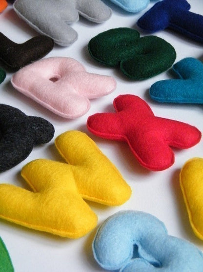 ABC & 123 Felt Set – Soft & Stuffed