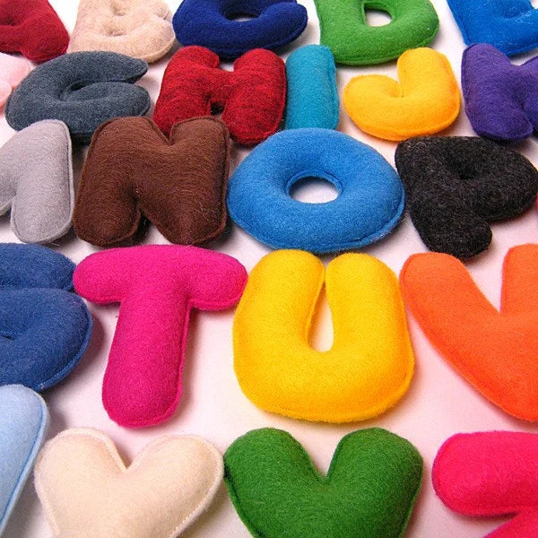 ABC & 123 Felt Set – Soft & Stuffed
